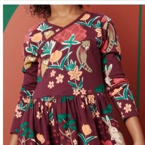 Tea Collection Long Sleeve Wrap Dress | 4